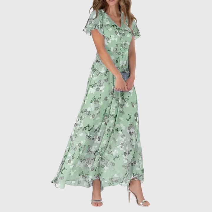 Elegant women's tailored dress, flattering and versatile for seamless day-to-night transitions and sophisticated style.