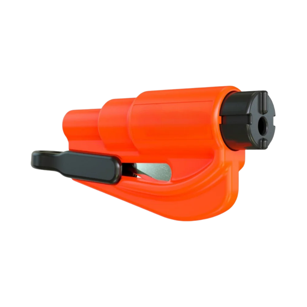 Sharp seatbelt cutter for rapid release from vehicle during emergencies. Essential auto accessory.