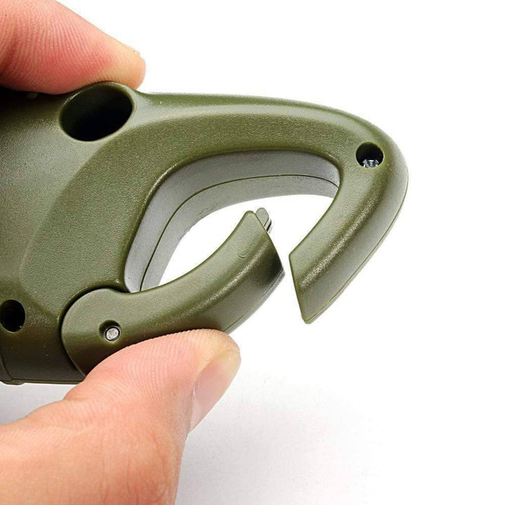 Versatile LED flashlight: hand crank, solar powered, and rechargeable for emergencies