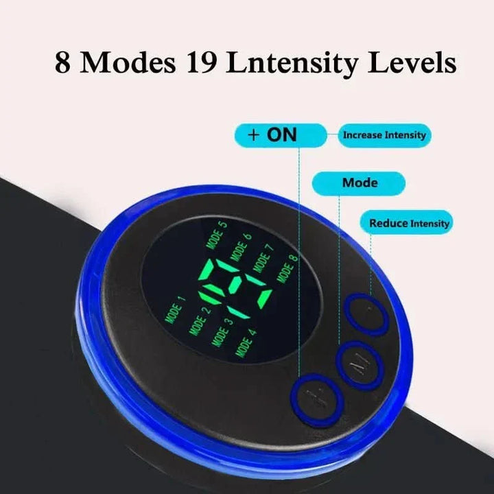 Advanced EMS Abdominal Muscle Stimulator for core workout. Portable electric abs toner for efficient strength training.