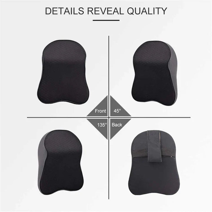 Vehicle interior accessory: ergonomic car seat neck rest cushion for drivers seeking neck pain relief & support.
