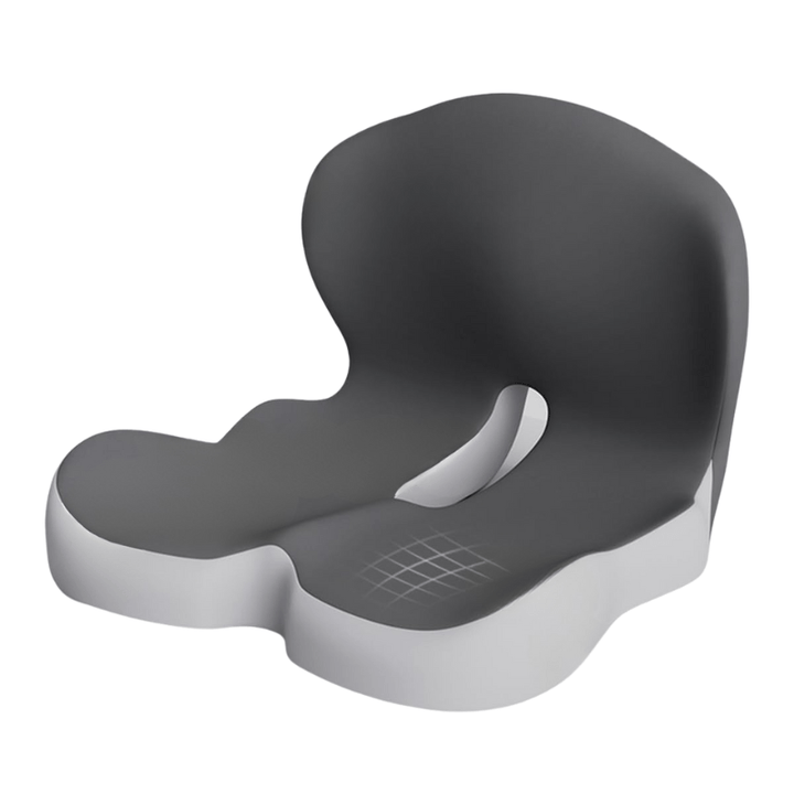 Home comfort memory foam seat cushion. Enjoy plush support & alleviate back pain while relaxing.