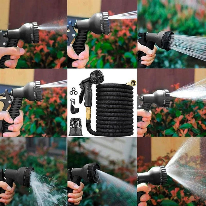 Durable, high-quality expandable garden hose. Kink-free design ensures reliable, long-lasting watering.