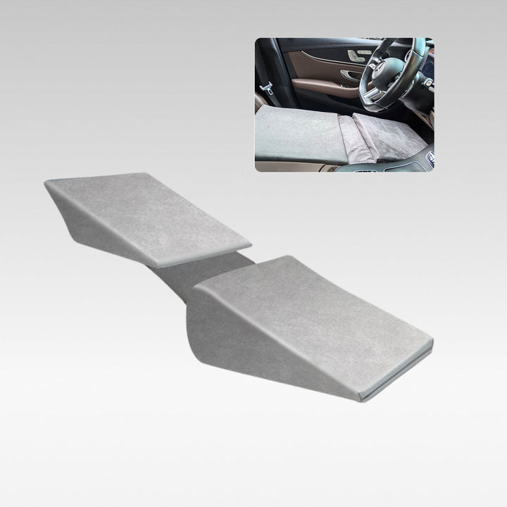 Front Seat Driver's Car Sleeping Pad for comfortable road trips, easy setup vehicle bed for instant comfort