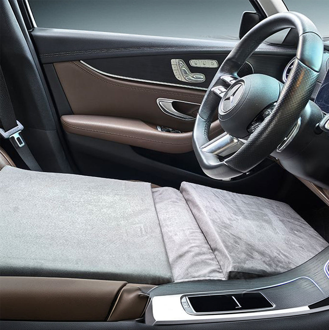 High-quality Front Seat Driver's Car Sleeping Pad, durable road trip gear for a restful car experience