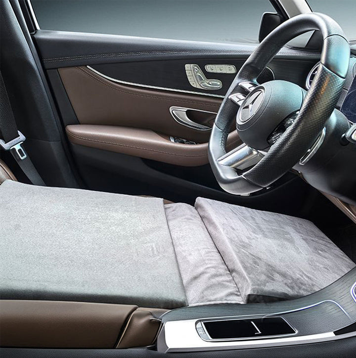 High-quality Front Seat Driver's Car Sleeping Pad, durable road trip gear for a restful car experience
