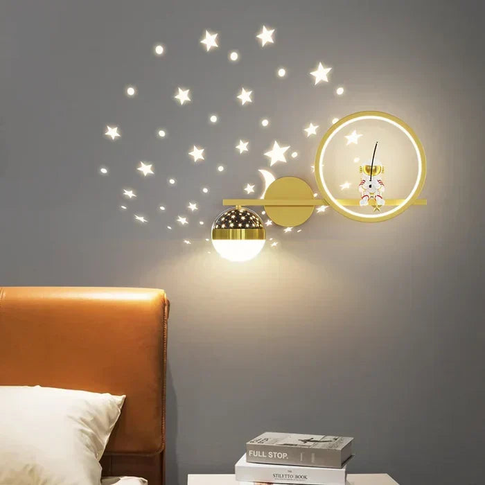 Magical GlowNest ambiance lamp for children's room, soft and child-safe.