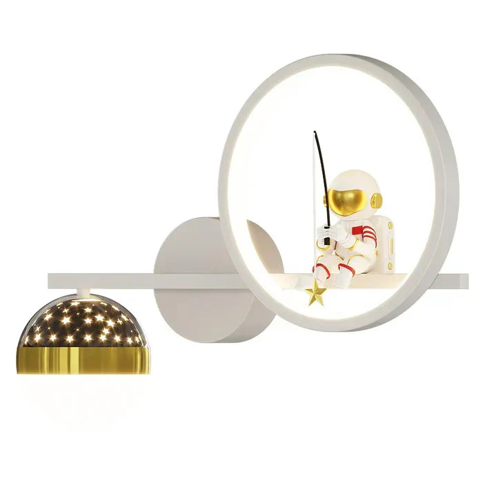 Magical GlowNest decorative wall lamp, perfect kids' room ambiance light.