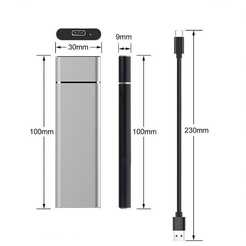 "Hard Disc Esterno 10 TB USB 3.0, design nero, compatto e robusto per archiviazione veloce e sicura"