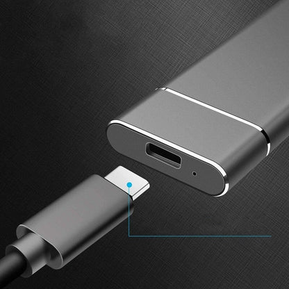 "Hard Disc Esterno 10 TB USB 3.0, design nero, compatto e robusto per archiviazione veloce e sicura"
