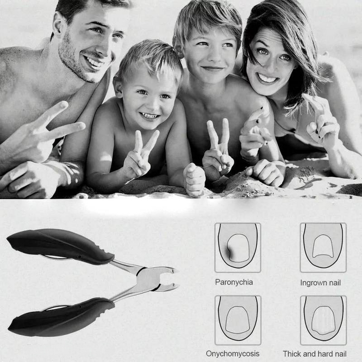 Professional-grade heavy-duty toenail clipper, ensuring precision grooming & effective nail care for thick nails.
