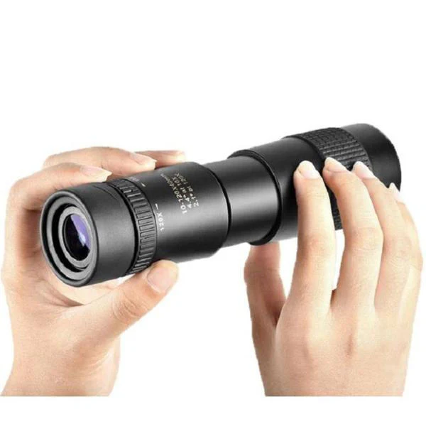 Portable HD waterproof monocular for clear views during outdoor birdwatching, hiking, camping, and travel.