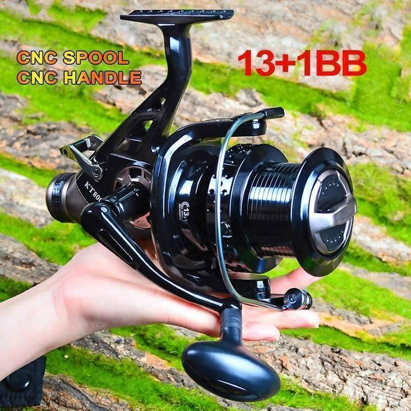 High performance strong drag spinning fishing reel for saltwater & freshwater angling, durable fishing gear