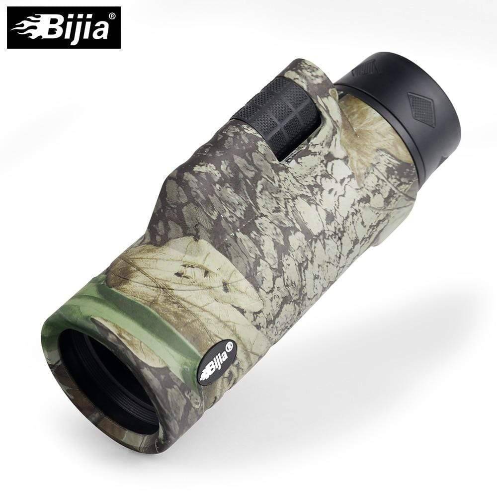 High power 10x42 monocular for outdoor activities like hunting & birdwatching, featuring BAK4 prism.