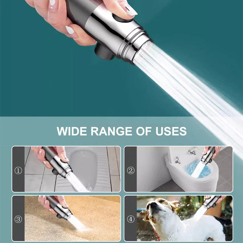 Transform your bathroom with this high pressure filtered showerhead for invigorating, healthy showers & water savings.