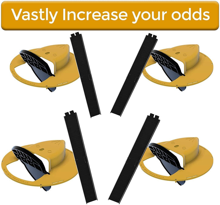 Easy-to-use humane mouse trap lid for buckets. Live catch rodent control, safe for indoor & outdoor environments.