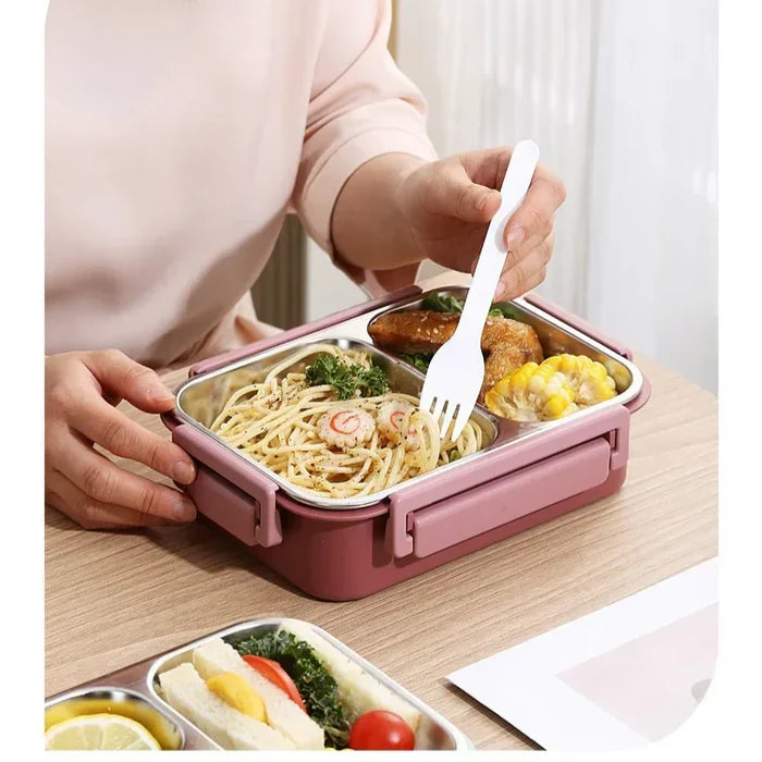 Leak-proof, BPA-free insulated food container. Keeps hot lunch fresh for meal prep & on-the-go.