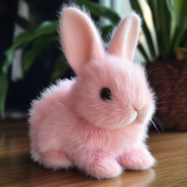 Soft, cuddly plush bunny toy for kids, featuring realistic movements and engaging sound effects.