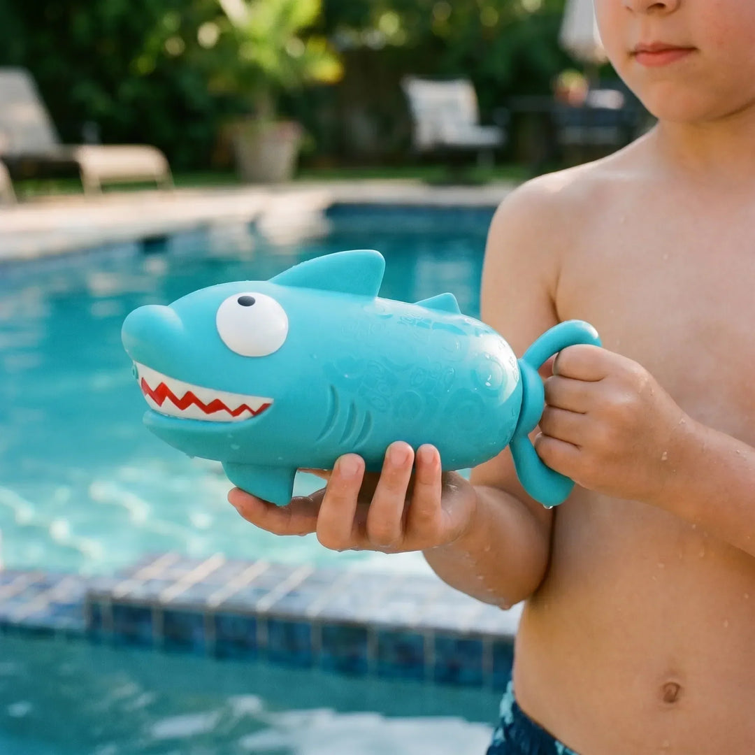 Kids' animal water squirt toy for pool, bath & beach fun. Perfect for toddlers' outdoor play.