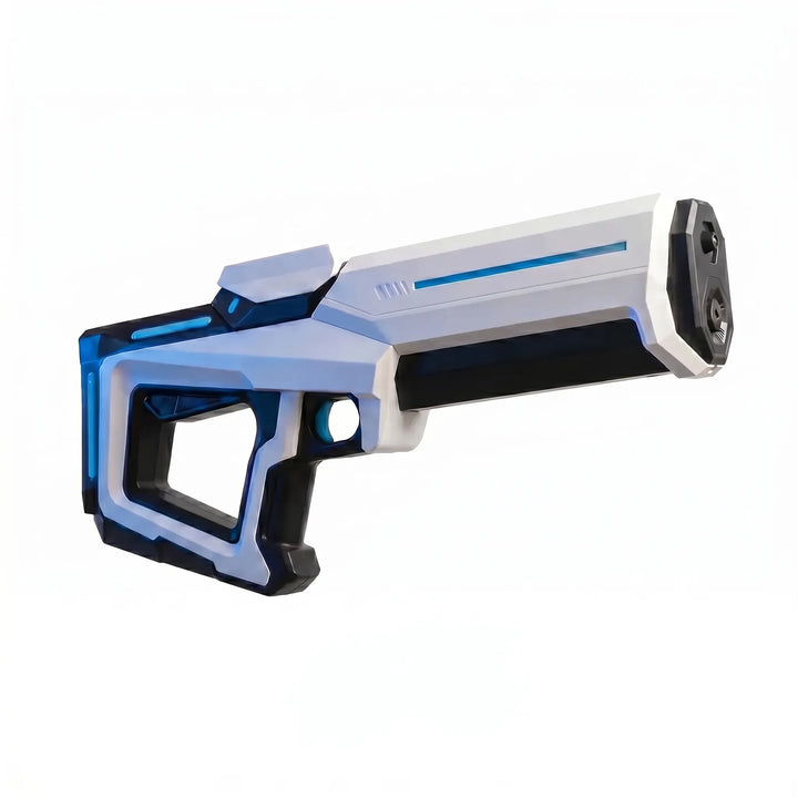Rechargeable electric water gun for kids' outdoor summer play. Automatic blaster toy for exciting water fights.