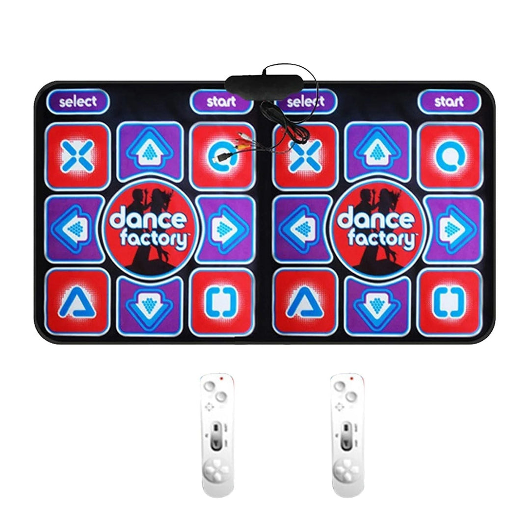 Engaging indoor activity: Kids' double dance mat with wireless remote. A great gift for active children.
