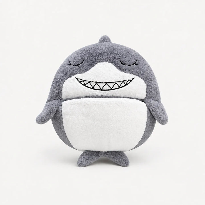 Super soft animal plush sleep sack with pillow. Cozy children's bedding, ideal for comfortable kids' sleep.
