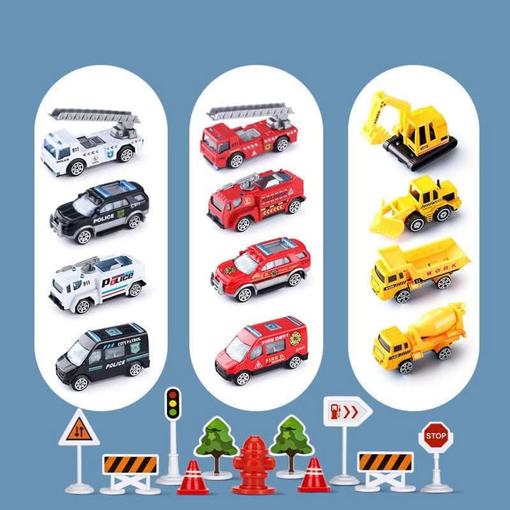 Fun SkyQuest airplane & vehicle toy set, designed for durable, imaginative adventures and preschool creative play.