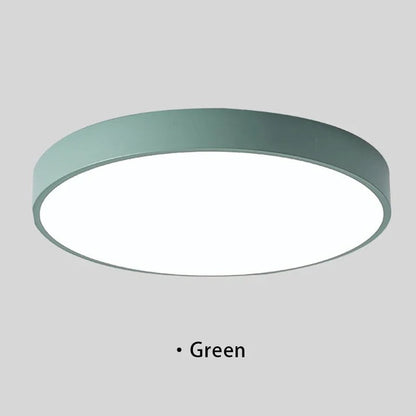 "Lampada da soffitto LED rosa e grigio, design moderno, illumina spazi interni con eleganza e tecnologia efficiente."