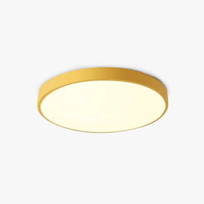 "Lampada da soffitto LED rosa e grigio, design moderno, illumina spazi interni con eleganza e tecnologia efficiente."