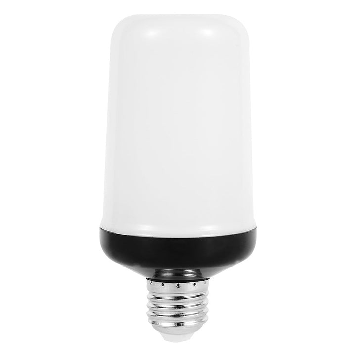 E27 LED flame bulb, realistic flickering fire for indoor ambiance.