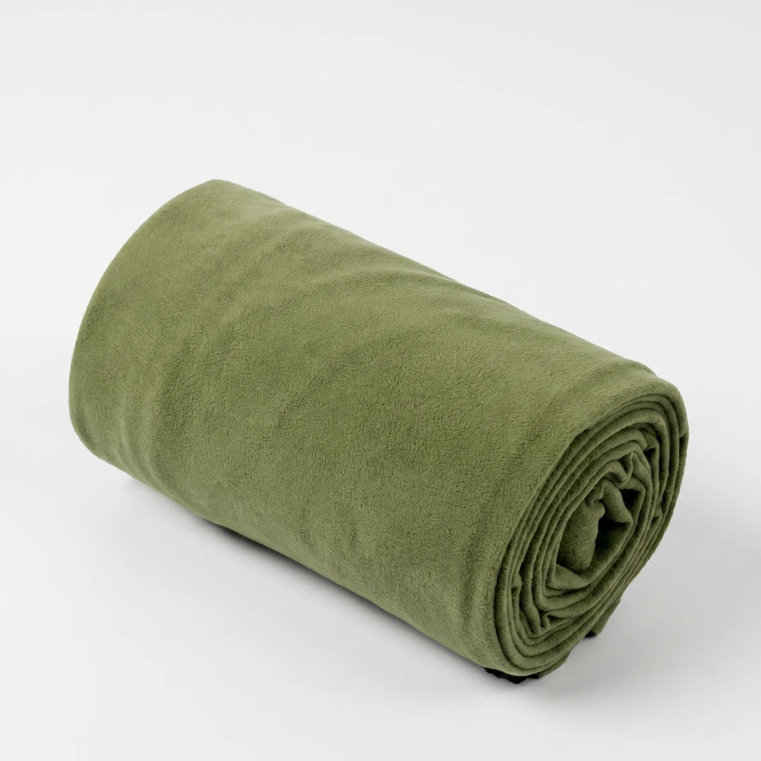 Warm & soft fleece sleeping bag liner. Compact, breathable, and easy to pack for camping, travel, and outdoor adventures.
