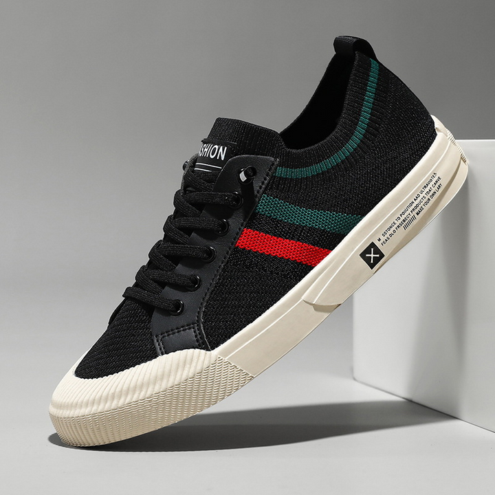 Versatile men's lightweight knit sneakers. Comfortable footwear for everyday activities & casual style.