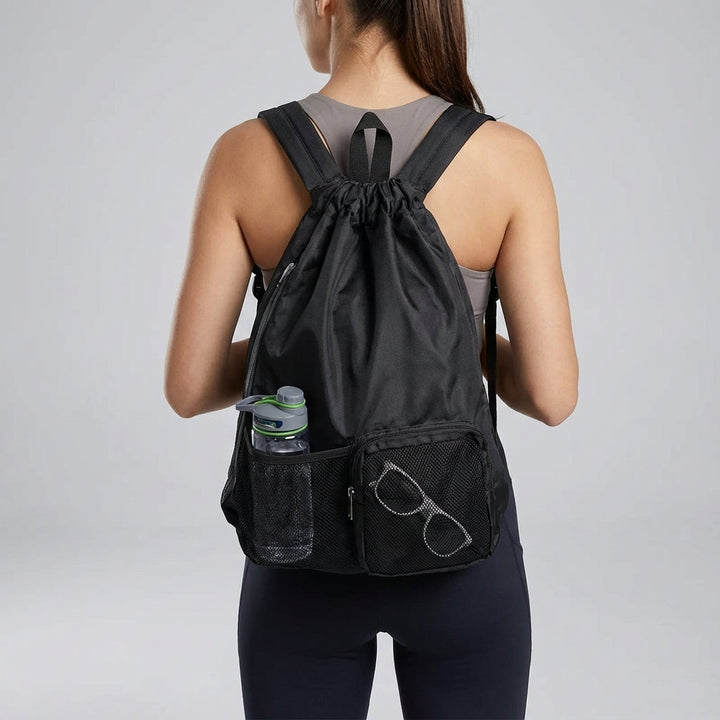 Compact weekender travel bag with wet pocket for organized, lightweight trips. Ideal sports duffle.