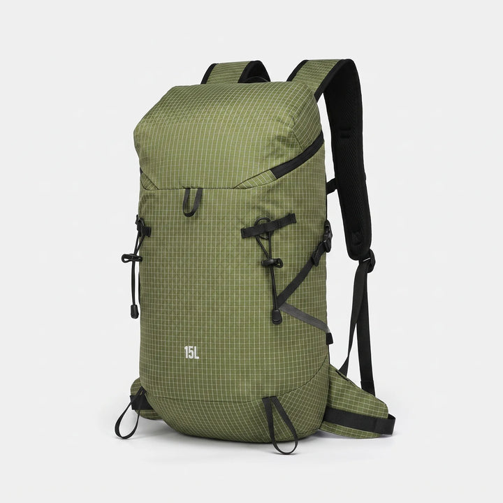 Lightweight hiking hydration pack, a unisex outdoor gear essential for trails, camping, & adventures.