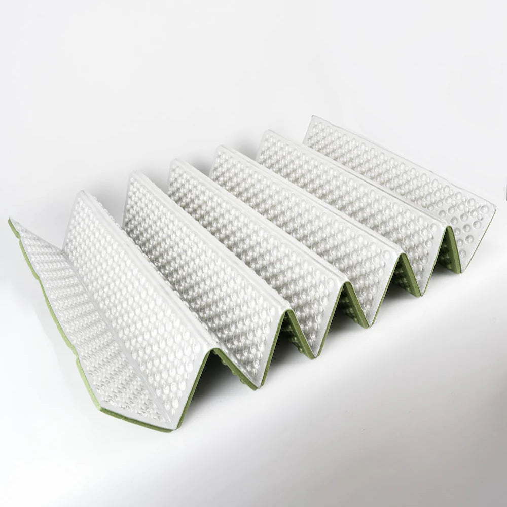 Compact sleeping pad, ideal outdoor gear for hikers & travelers seeking warmth & portability
