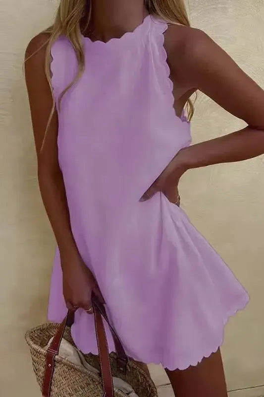 Beautiful Lily Women's tailored mini dress, chic fashion and elegant design.