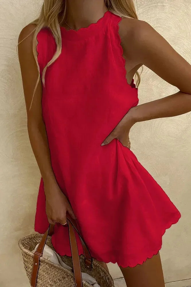 Black Lily Women's Chic Tailored Mini Dress, a modern and elegant choice for party wear.