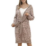 Leopard Gray - Hoodie