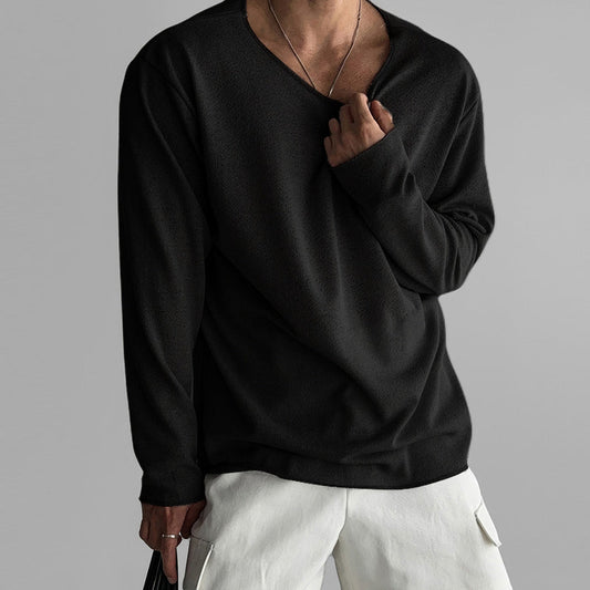 "Maglietta uomo sottile e traspirante, design minimalista, in vari colori, ideale per comfort quotidiano senza costrizioni."