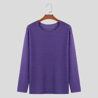 "Maglietta uomo sottile e traspirante, design minimalista, in vari colori, ideale per comfort quotidiano senza costrizioni."