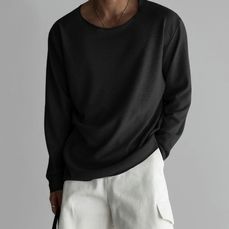 "Maglietta uomo sottile e traspirante, design minimalista, in vari colori, ideale per comfort quotidiano senza costrizioni."