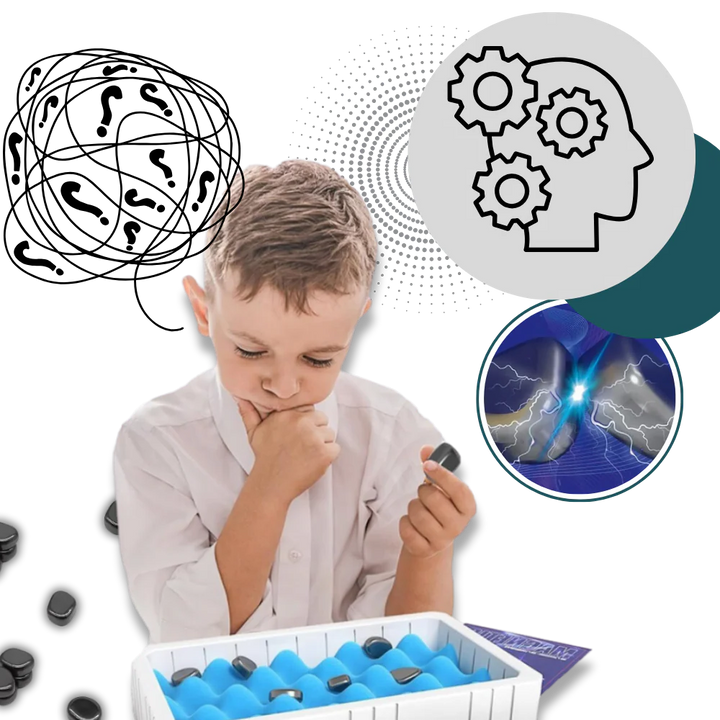 Compact magnetic chess set with sturdy pieces & board. A portable strategy game for family, travel & kids.