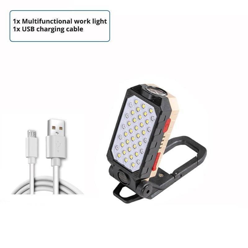 Magnetic COB LED Work Light with Power Bank Function