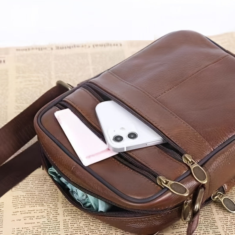 Men's functional crossbody bag with adjustable strap. Great for active daily use, travel, and essentials.
