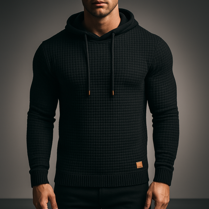 Soft Men's Atlas Pullover Hoodie, a cozy comfort layer & stylish everyday hooded top for men.