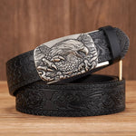 Silver buckle Black