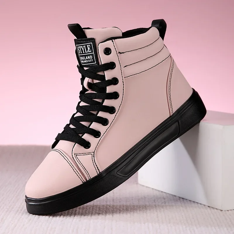 Bold men's high-top athletic shoes, enhancing street style with comfort and durability.