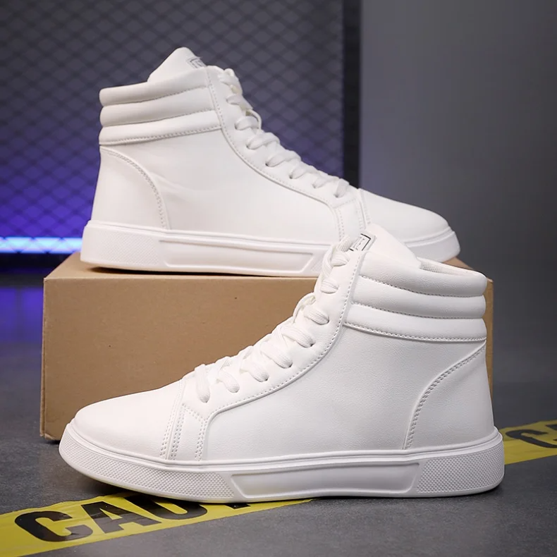Men's bold high-top footwear, durable and stylish for a modern, active lifestyle.