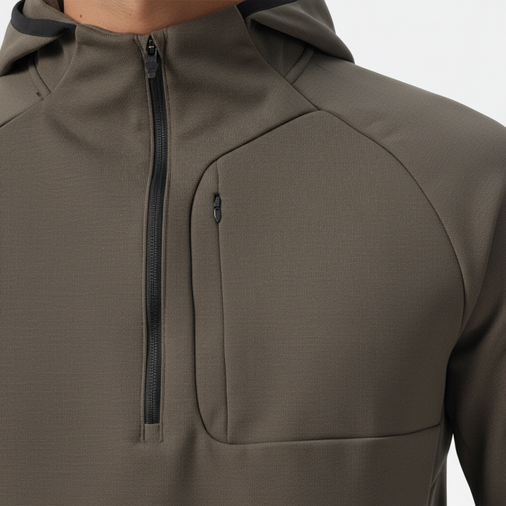 Men's comfortable breathable stretch jacket, perfect activewear for jogging, gym, or everyday casual style.