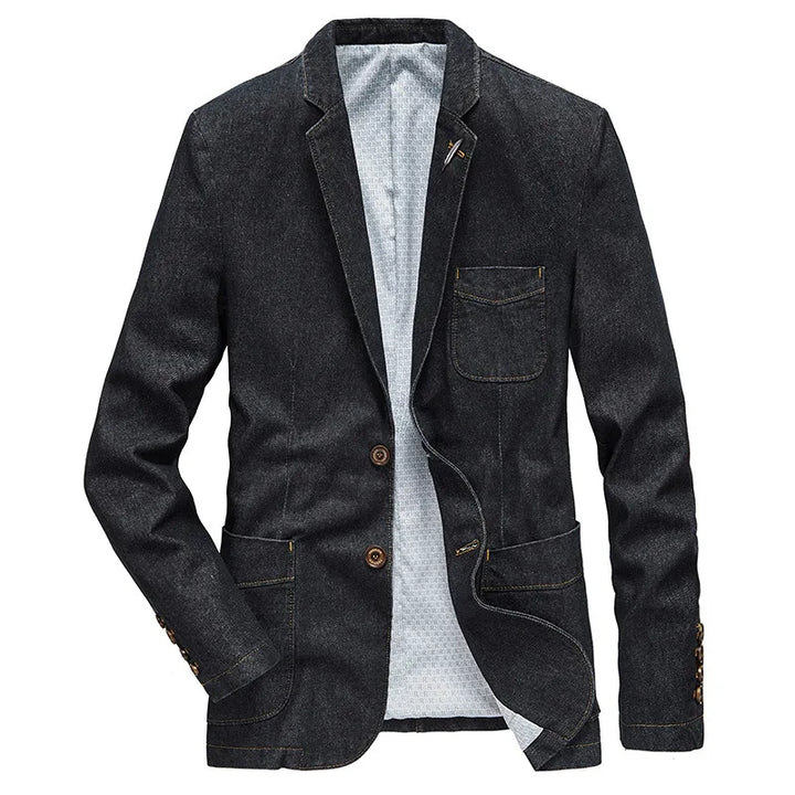 Men's casual tailored jacket with a modern fit, perfect for versatile everyday wear and stylish fashion.